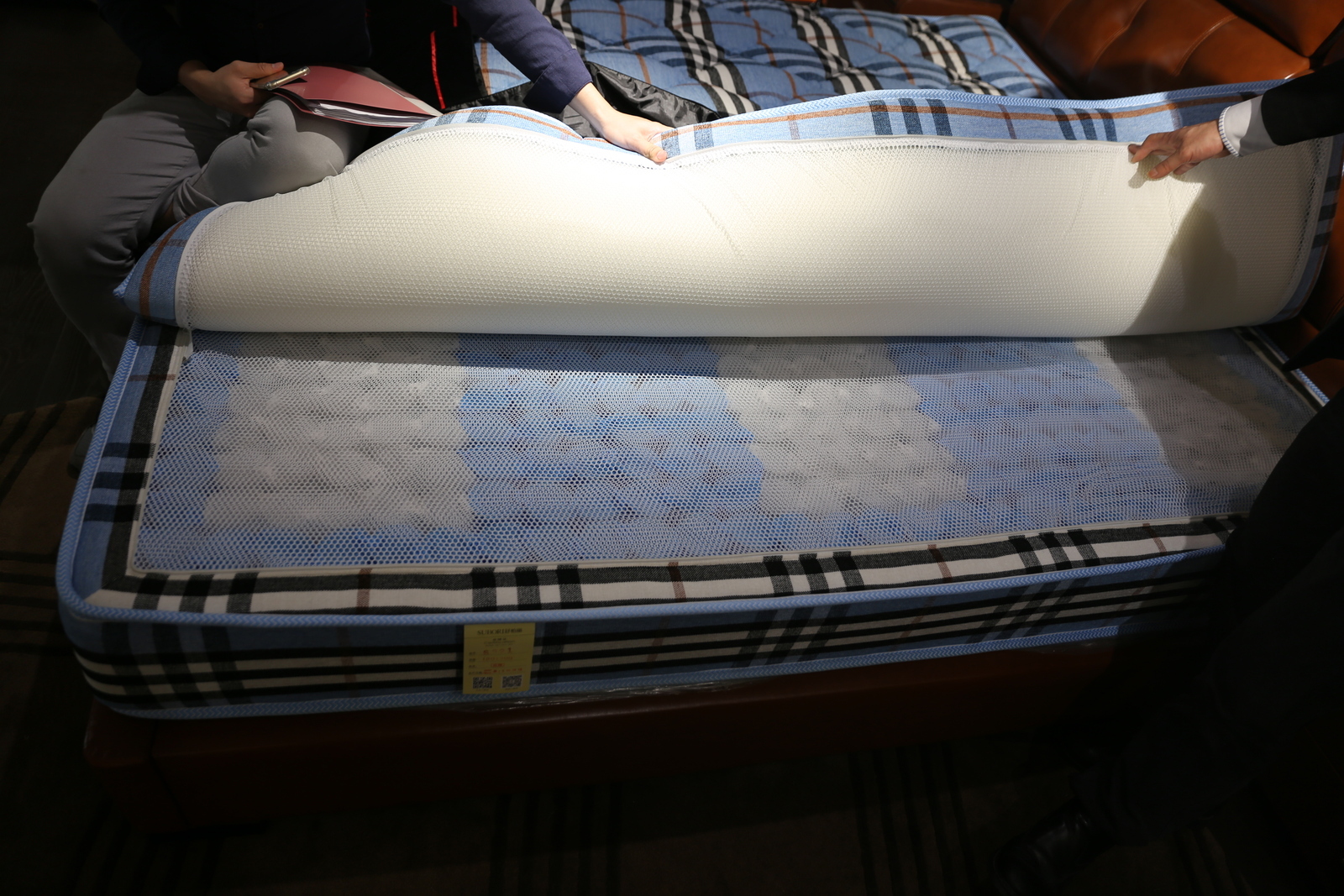 latex pocket sprung firm mattress single