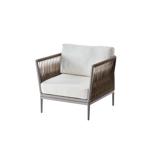 CASABLANCA OUTDOOR CHAIR - SILVER